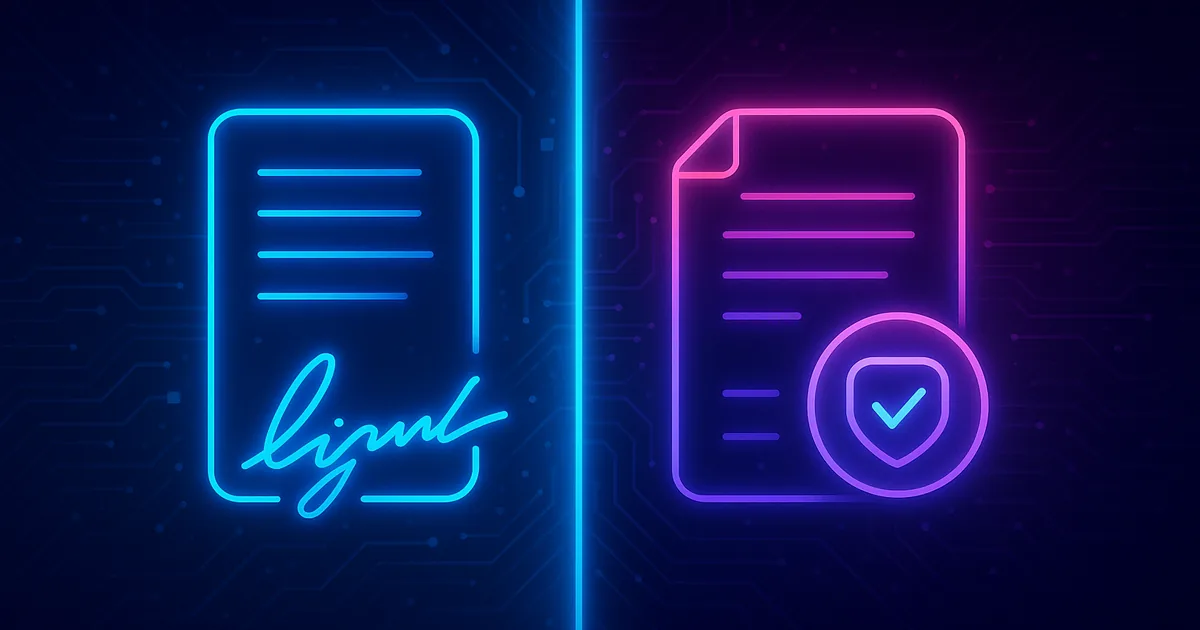 What distinguishes QES from a regular signature — and what it means for your processes
