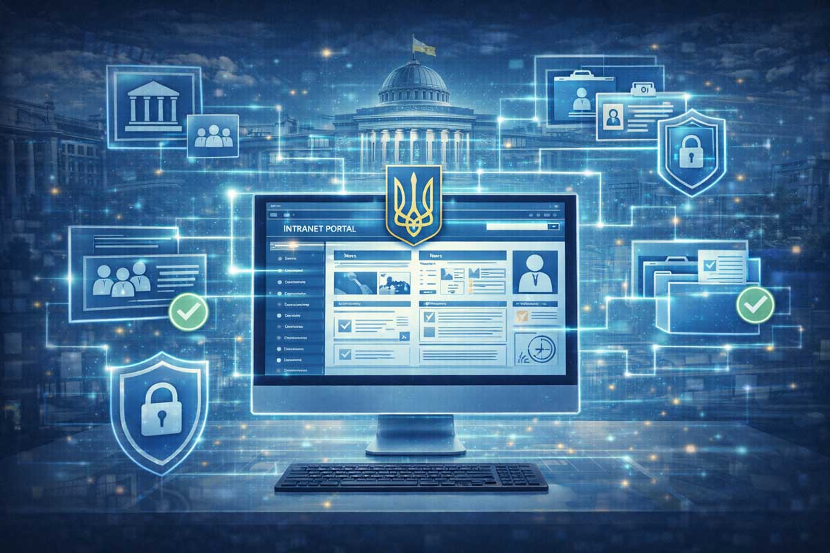 Intranet-портал для державної установи: структура, функції, безпека