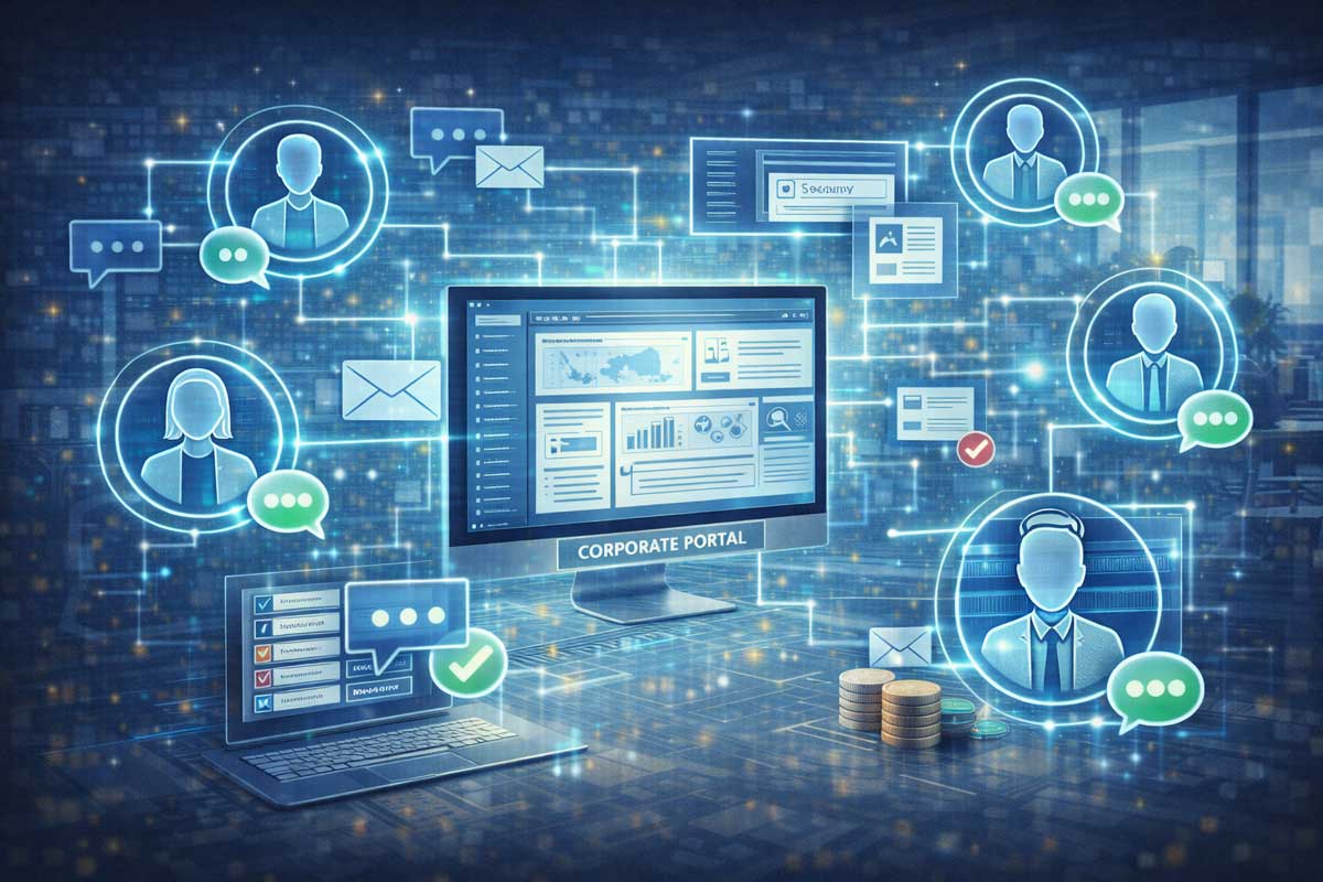 Автоматизація внутрішніх комунікацій через корпоративний портал
