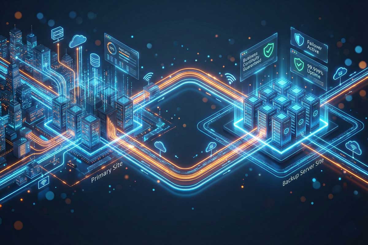 Резервний серверний майданчик: гарантія безперервності сервісів