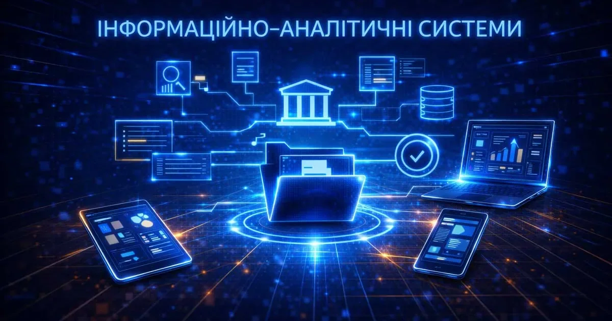 Інформаційно-аналітичні системи: прийняття рішень на основі державних даних